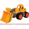 Auta, bagry, technika BIG Nakladač Wheel Loader Power Worker pracovní stroj 47 cm gumová kola