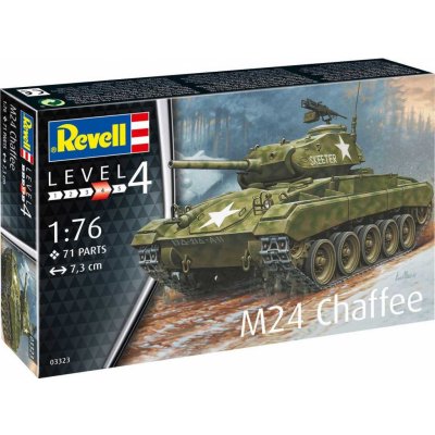 Revell Plastikový model tanku 03323 M24 Chaffee 1:76 – Sleviste.cz