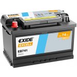 Exide Excell 12V 74Ah 680A EB741 – Hledejceny.cz
