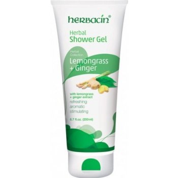 Herbacin Herbal sprchový gel lemongrass + ginger 200 ml