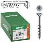Šrouby Spax 5x120 mm, 200 ks, WIROX 4CUT TXTG T20 – Hledejceny.cz