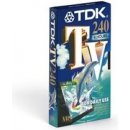 Médium pro vypalování TDK VHS E-240TV 240min
