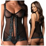 Obsessive Amanta babydoll černá – Zboží Dáma
