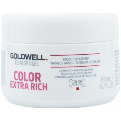 GOLDWELL Goldwell Dualsenses Color Extra Rich 60sec Treatment 200 ml – Hledejceny.cz