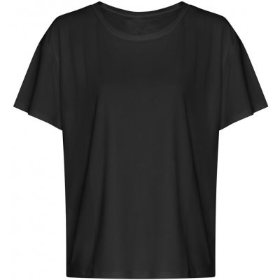 Just Cool dámské sportovní tričko s otevřenými zády Černá