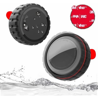 HT pouzdro pro Apple AirTag s lepící plochou IP68 5907769372384 – Zboží Živě