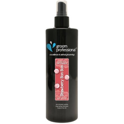 Groom Professional Strawberry Bon Bon Cologne Parfémová voda pro psy s vůní jahodových bonbonů 500 ml – Sleviste.cz