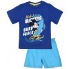Minnie Mickey komplet tričko a kraťasy Mickey Mouse 2141 modro sv. modré