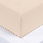 Xpose Jersey prostěradlo Exclusive bílá káva 90x200 – Zboží Dáma