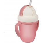 Canpol babies hrníček se silikonovou slámkou Matt růžový 210 ml – Zboží Dáma