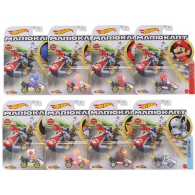 Mattel Hot Weels Mario kart angličák GBG25