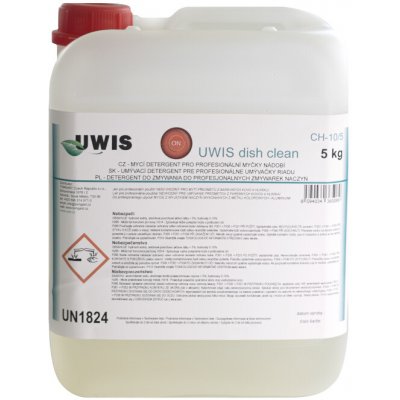 UWIS Tekutý mycí přípravek DISH clean 5 kg – Hledejceny.cz