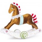 MagicHome Dekorace Vánoce Perníkový houpací koník 30x12x26 cm – Hledejceny.cz
