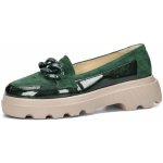 ETIMEĒ dámské kožené mokasíny zelené – Zboží Dáma