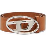 Diesel opasek OVAL D LOGO B-1DR W BELT hnědá – Sleviste.cz