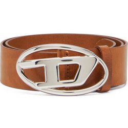 Diesel opasek OVAL D LOGO B-1DR W BELT hnědá