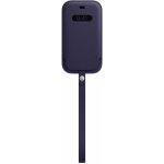 Apple iPhone 12 mini Leather Sleeve with MagSafe Deep Violet MK093ZM/A – Hledejceny.cz