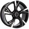 Alu kolo, lité kolo Racing Line B1571 9x20 5x112 ET31 black polished