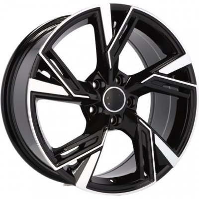 Racing Line B1571 8,5x19 5x112 ET40 black polished – Hledejceny.cz