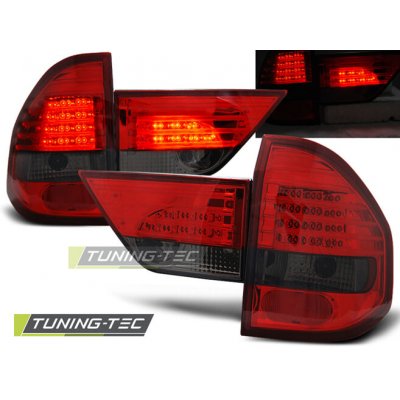 Tuning-Tec Zadní čirá LED světla BMW X3 E83 (2003 - 2006) - červené kouřové – Hledejceny.cz