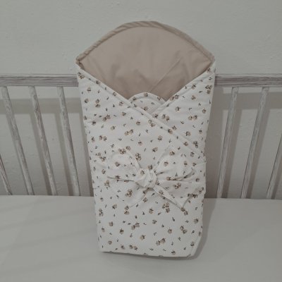 Pro útulný domov Zavinovačka Růžičky s ecru béžovou – Zboží Mobilmania