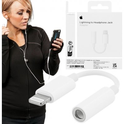 Lightning to 3.5 mm Headphone Jack Adapter – Zboží Mobilmania