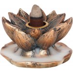 Milujeme Kameny Stojánek na vonné kužely Tekoucí dým Lotosový květ – Zboží Dáma