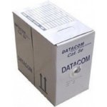 Datacom 502710055 UTP flex CAT5E, PVC, licna, 305m, šedý – Hledejceny.cz