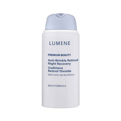 Lumene omlazující noční krém s retinolem Premium Beauty (Anti-Wrinkle Retinol Night Recovery) 30 ml