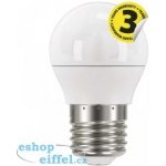Emos LED žárovka MINI GLOBE, 6W/40W E27, WW teplá bílá, 470 lm, Classic A+ – Hledejceny.cz