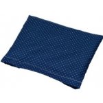 TORF ZIEGLER Polštářek s pšeničným zrnem, vzor modrý puntík, 18 x 19 cm – Zbozi.Blesk.cz