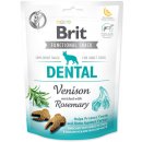 Pamlsek pro psa Brit snack Dental venison & rosemary 150 g