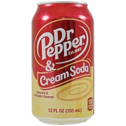 Dr Pepper Cream Soda 355 ml