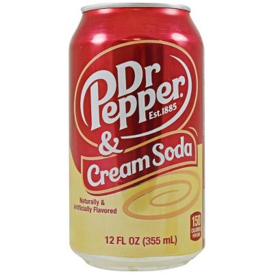 Dr Pepper Cream Soda 355 ml – Sleviste.cz
