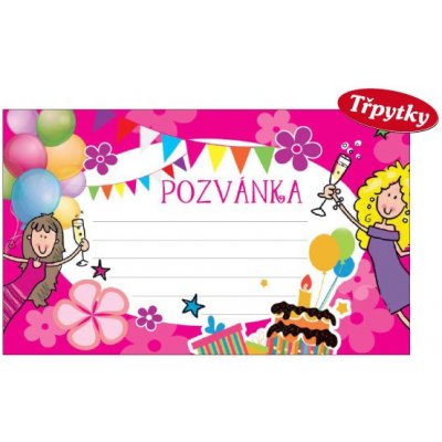 Pozvánka RŮŽOVÁ (BOK-2030) – Zbozi.Blesk.cz