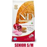 N&D Ancestral Grain Dog Senior Mini Chicken & Pomegranate 2,5 kg – Zboží Mobilmania