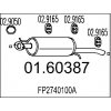 Výfuk na auto MTS MT 01.60387