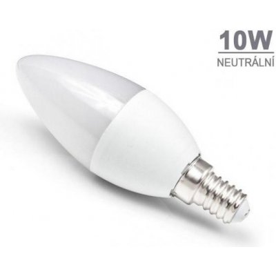 Berge LED žárovka 10W 14xSMD2835 E14 C37 850lm Neutrální bílá – Zboží Mobilmania