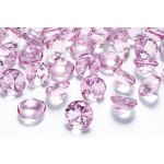 Konfety Diamanty pink 1,2cm – Zboží Mobilmania