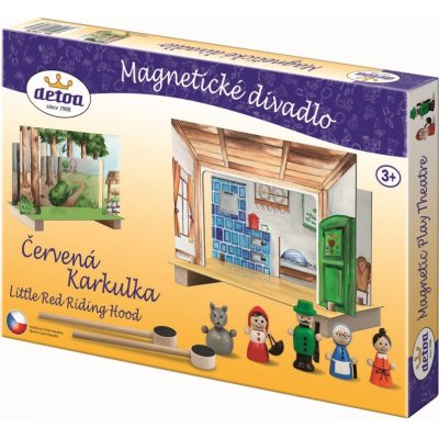 Detoa Divadlo magnetické Červená Karkulka – Zbozi.Blesk.cz