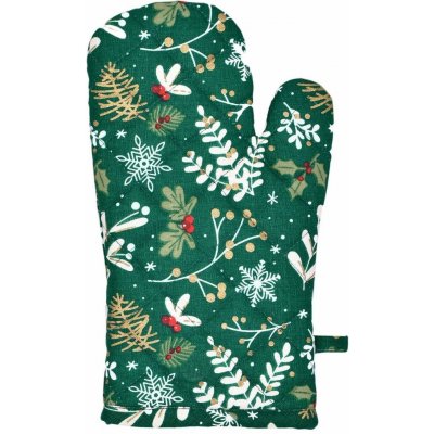 Forbyt Kuchyňská chňapka Zelené Vánoce 18 x 28 cm – Hledejceny.cz