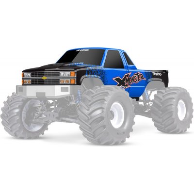 Traxxas karosérie X-Monster Chevrolet GMT400 CK modrá TRA7697-BLUE – Hledejceny.cz