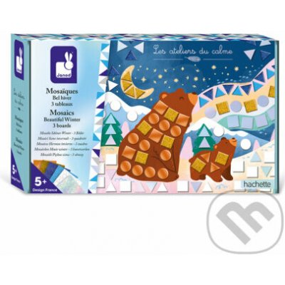 Kreatívna sada Midi Mozaika Zázračná zima od 5 rokov - Janod – Zboží Živě