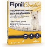 Fipnil Combo Spot-on Dog S 67 / 60,3 mg 3 x 0,67 ml – Hledejceny.cz