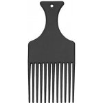 Sibel hřeben na kudrnaté vlasy/afro černý 8418551 – Zboží Dáma