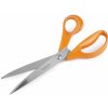 Ostatní pomůcka na patchwork Prima-obchod Krejčovské nůžky Fiskars délka 25 cm oranžová