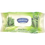 Fresh Air Vlhčené Ubrousky Aloe Vera 100 ks – Zboží Dáma