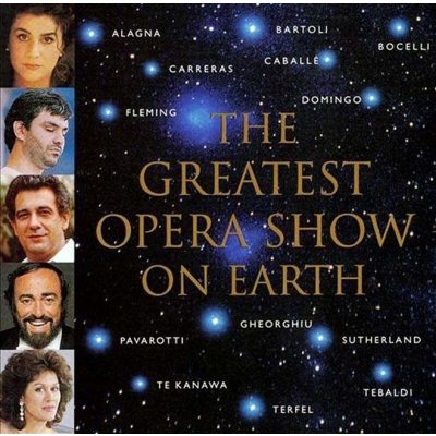 Pavarotti/bocelli Aj. - Greatest Opera Show On Earth CD – Zboží Mobilmania