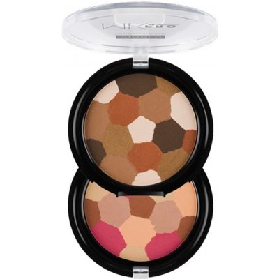 Nioblu Rozjasňující mozaikový pudr Rose 10 g – Zboží Dáma