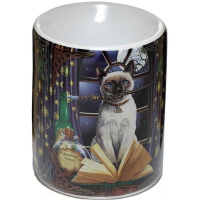 Lisa Parker Aroma lampa s kočkou kouzelnicí design – Zboží Dáma